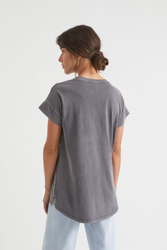 Core Longline Tee  Coal Wash  hi-res