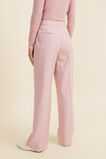 Wool Blend Wide Leg Pant   Soft Berry  hi-res