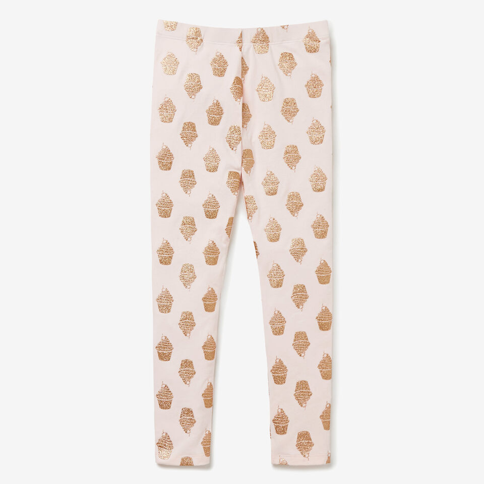 Glitter Cupcake legging Seed Heritage