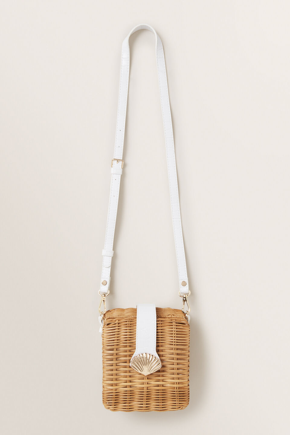 Wicker Cross Body Bag Seed Heritage