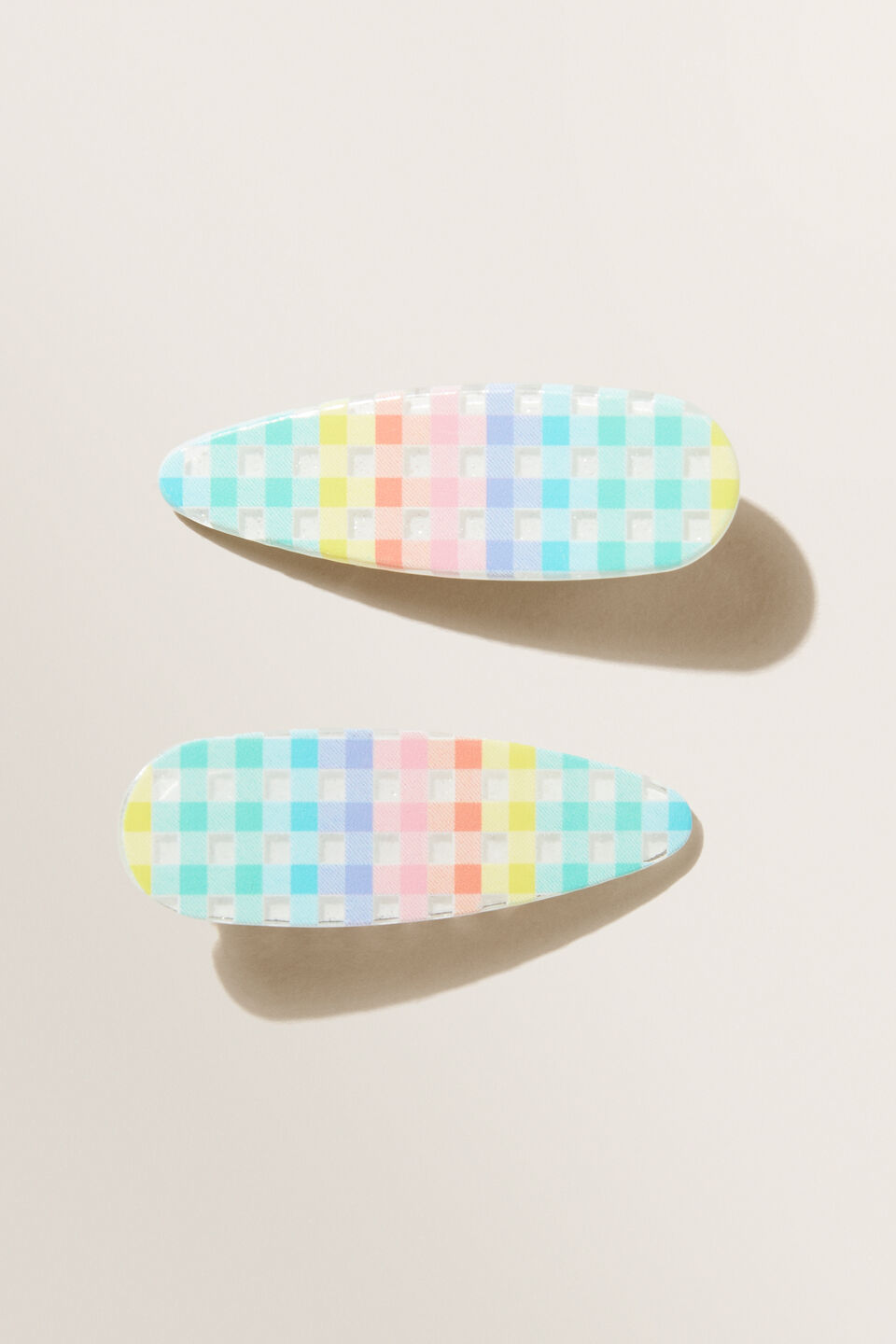 Gingham Duck Clips Seed Heritage