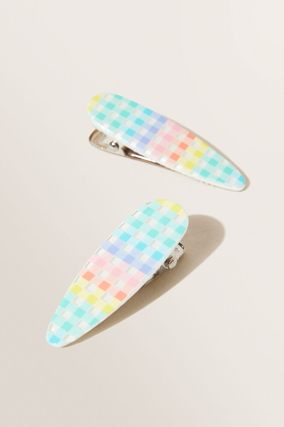 Gingham Duck Clips Seed Heritage