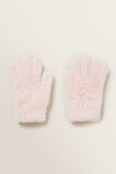 Fluffy Knit Gloves    hi-res