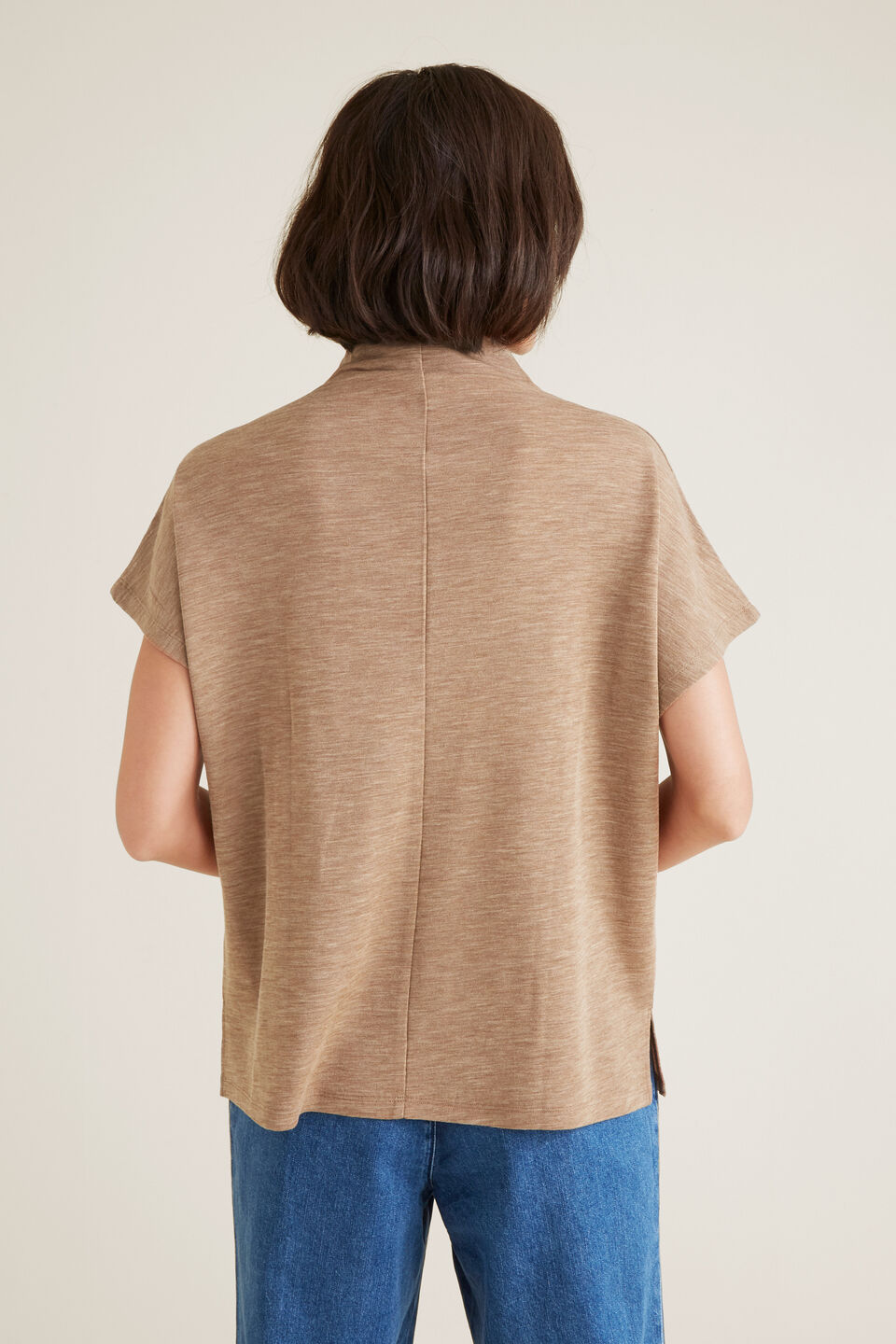 Mock Neck Babywool Top  