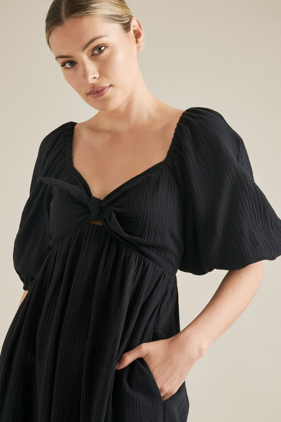 Cheesecloth Maxi Dress  