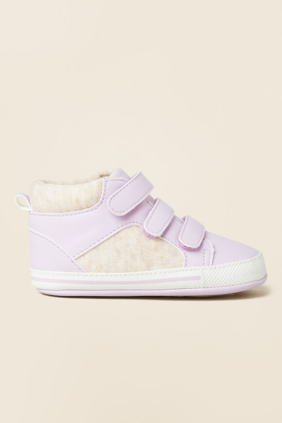 Colourblock Tab Hightop   Orchid  hi-res