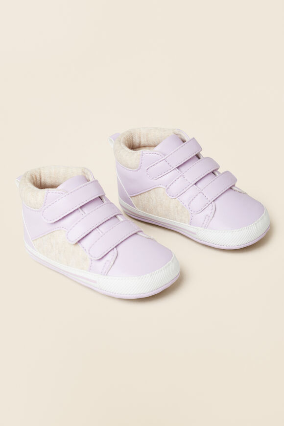 Colourblock Tab Hightop   Orchid  hi-res