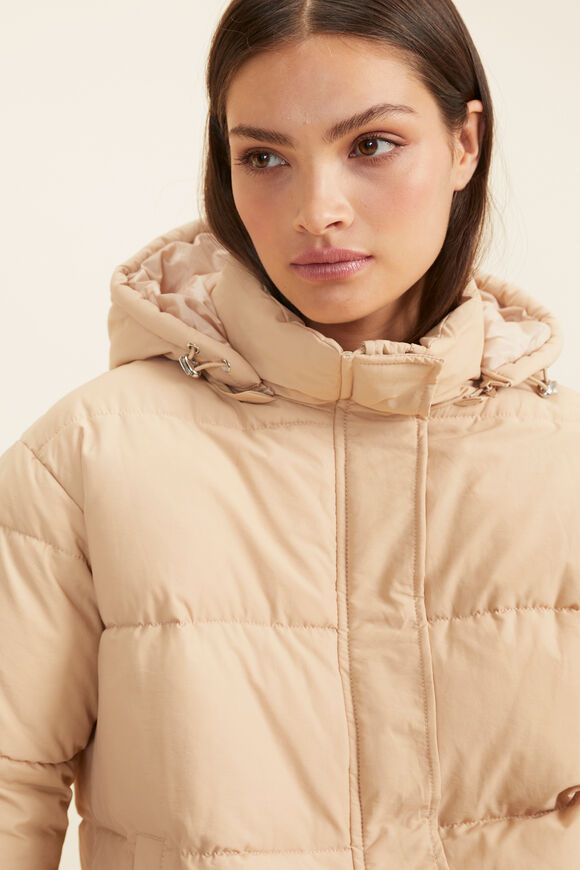 Core Puffer Jacket  Champagne Beige  hi-res