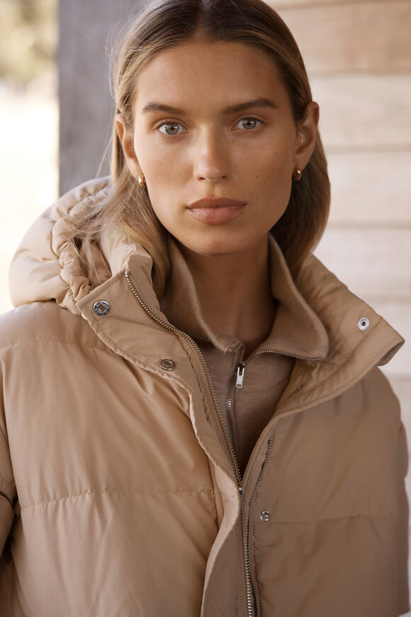Core Puffer Jacket  Champagne Beige  hi-res