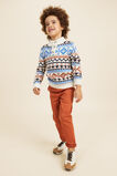 Aztec Jacquard Knit  Frost Marle  hi-res