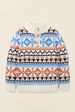 Aztec Jacquard Knit  Frost Marle  hi-res