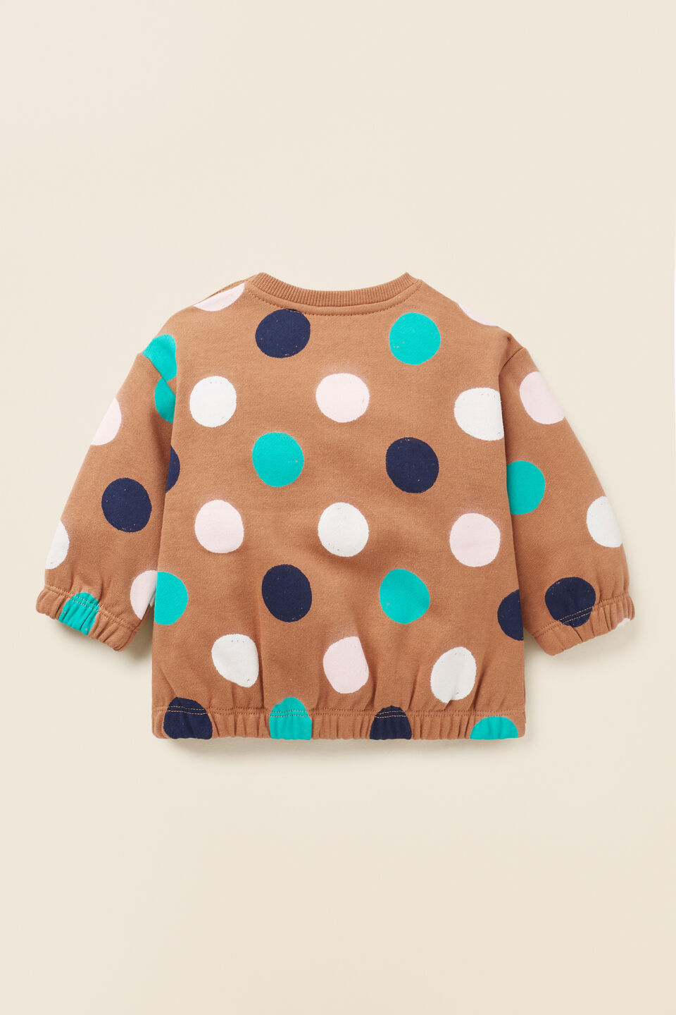 Multi Spot Sweat  Caramel