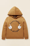 Slogan Hoodie  Honey Oak  hi-res