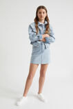 Retro Denim Jacket  Bleach Wash  hi-res