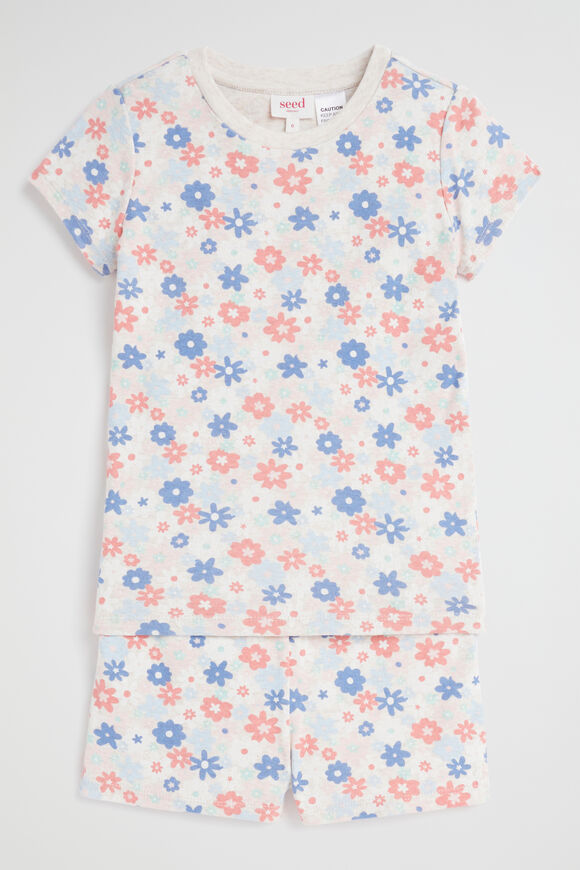 Ditsy Pyjama  Oat Marle  hi-res