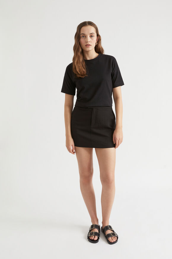 Core Boxy Tee  Black  hi-res