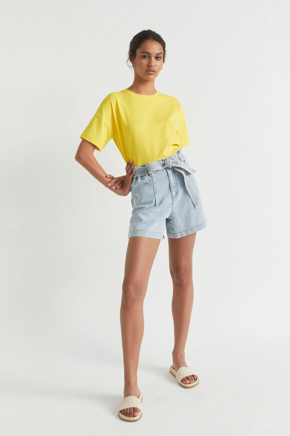 Core Boxy Tee  Gold Amber  hi-res