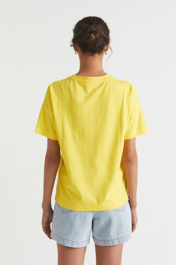 Core Boxy Tee  Gold Amber  hi-res