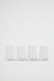 Frida Highball Set of 4  Clear  hi-res