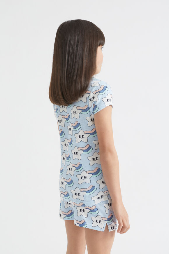 Shooting Star Pyjama  Baby Blue  hi-res