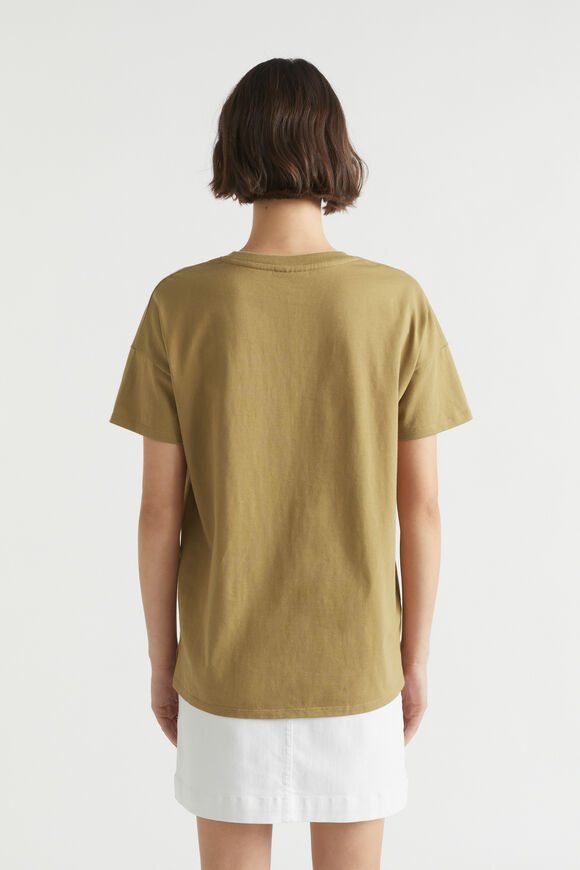 Boxy Logo Tee  Deep Bronze  hi-res