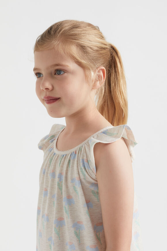 Daisy Nightie  Oat Marle  hi-res
