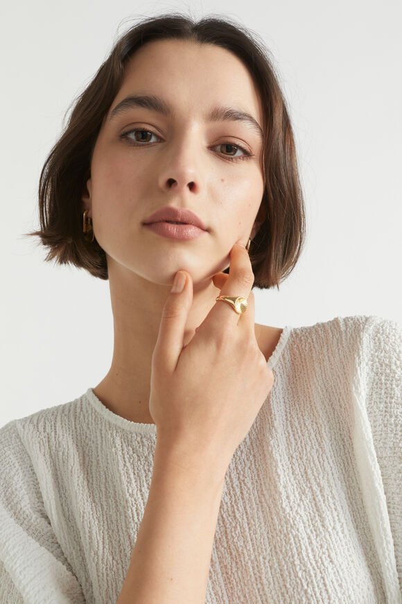 Signet Ring  Gold  hi-res