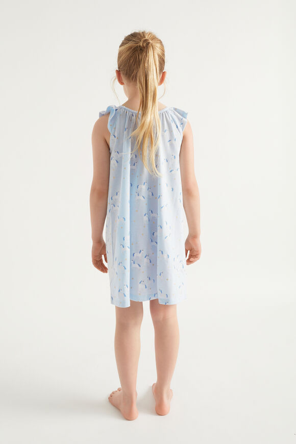 Unicorn Nightie  Baby Blue  hi-res