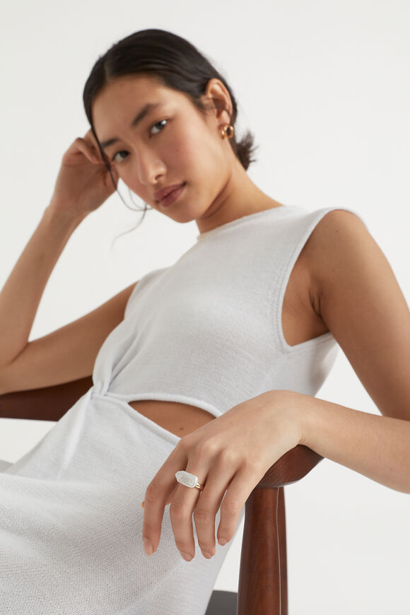 Pearl Ring  Gold  hi-res