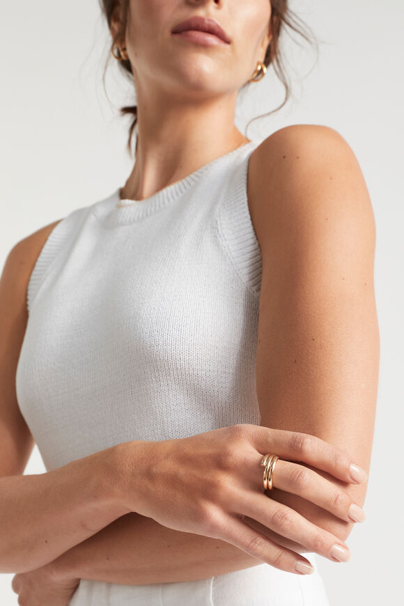 Tube Ring  Gold  hi-res