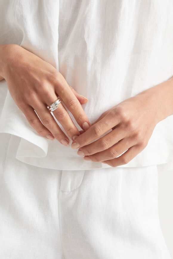 Tube Ring  Silver  hi-res
