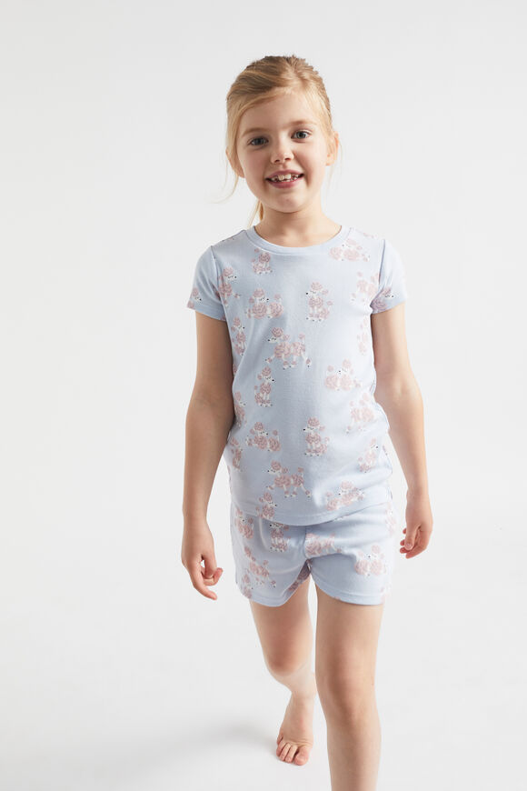 Poodle Pyjama  Baby Blue  hi-res