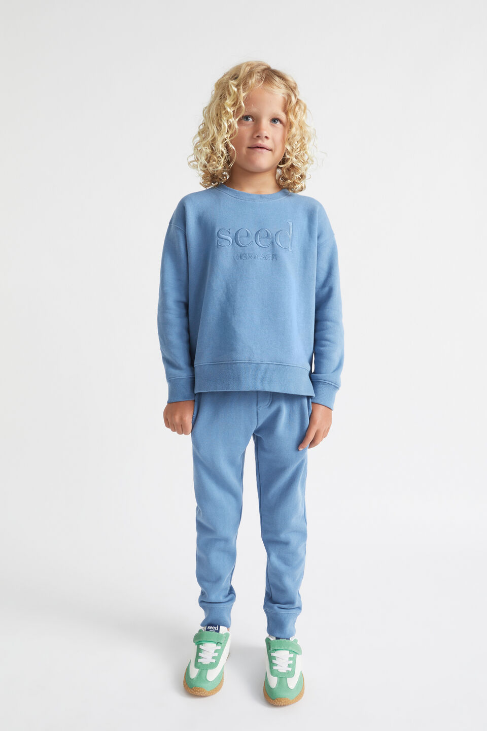 Core Logo Sweat  Blueberry
