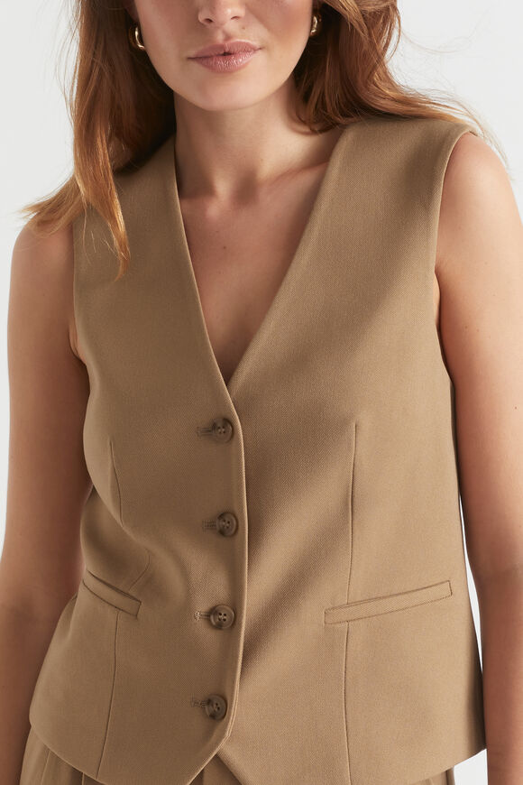 Waistcoat Vest  Deep Brass  hi-res