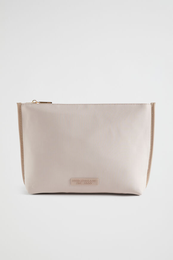 Heritage Logo Pouch  Light Storm  hi-res