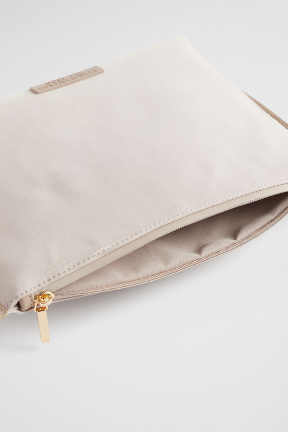 Heritage Logo Pouch  Light Storm  hi-res