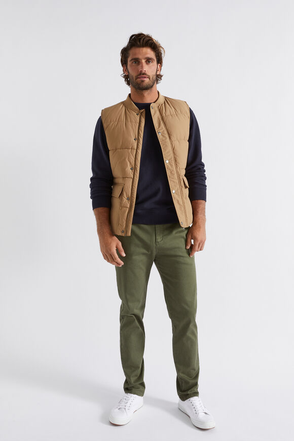 Puffer Vest  Almond  hi-res