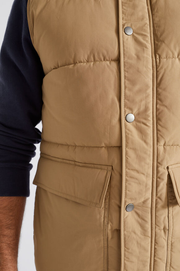 Puffer Vest  Almond  hi-res
