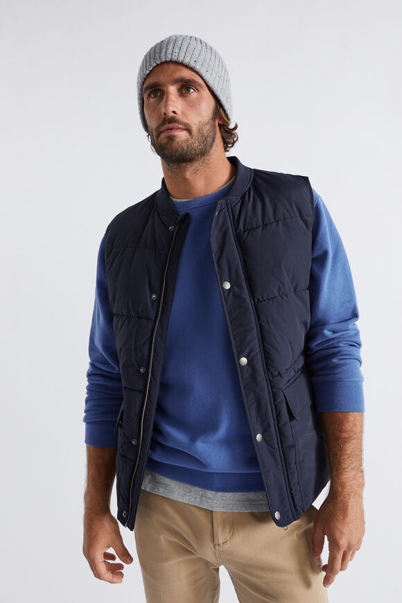 Puffer Vest  Midnight Blue  hi-res