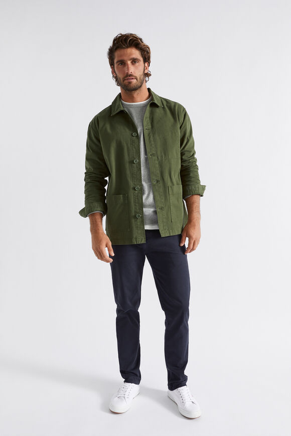 Utility Overshirt  Dark Khaki  hi-res