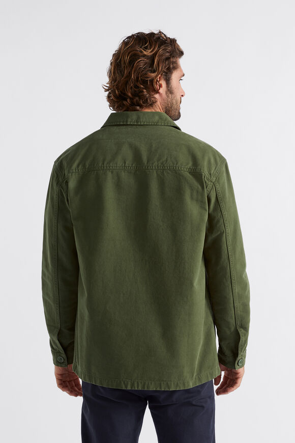 Utility Overshirt  Dark Khaki  hi-res