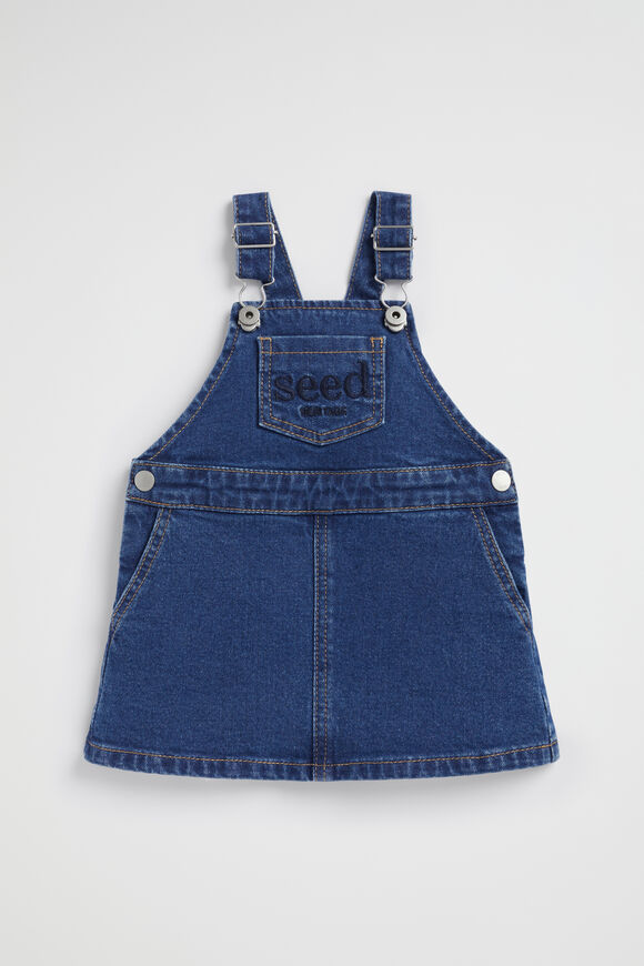 Core Logo Pinafore  Indigo  hi-res