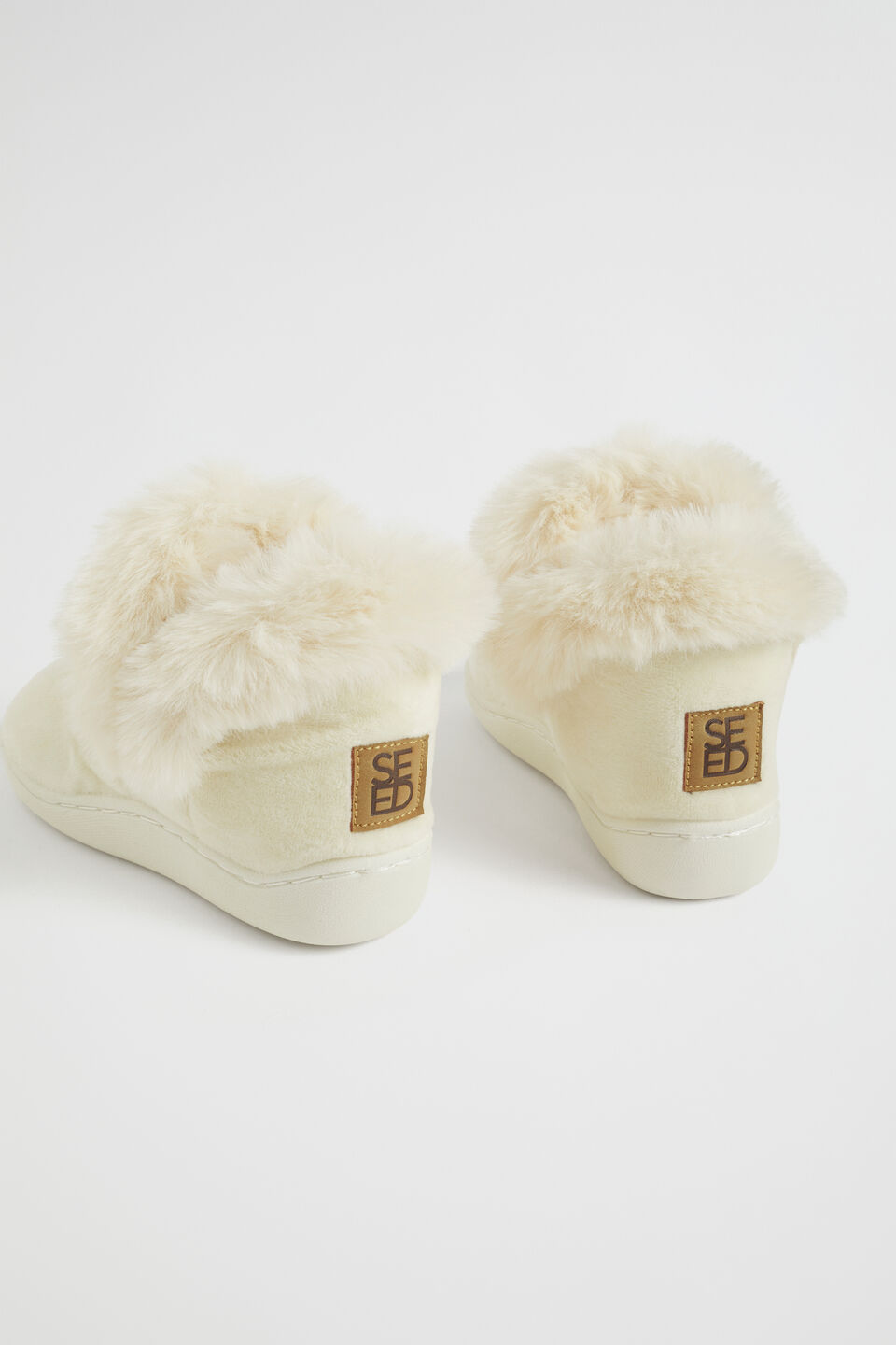 Fluffy House Boot  Beige