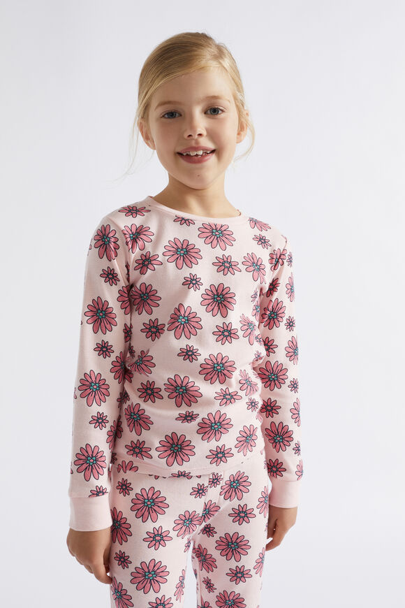 Floral Yardage Pyjama  Dusty Rose  hi-res