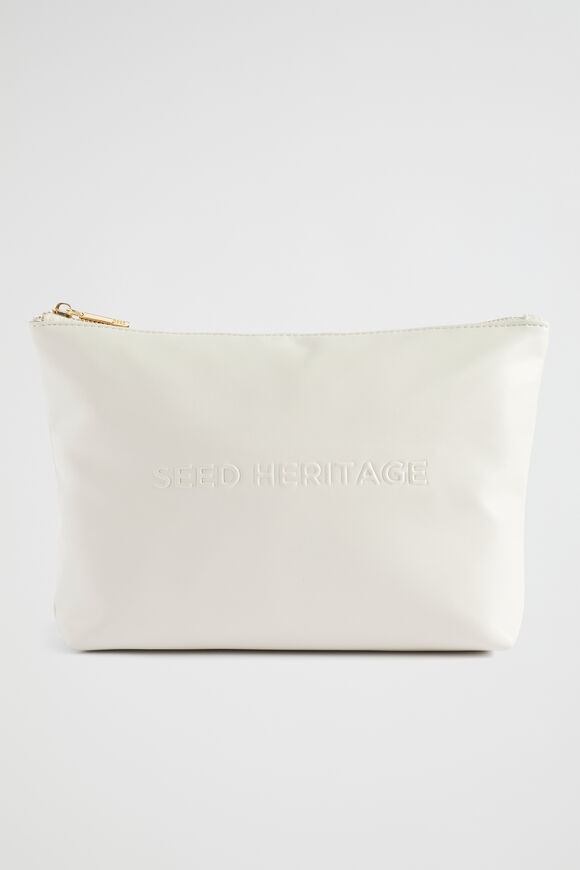 Heritage Make Up Bag  Bone  hi-res