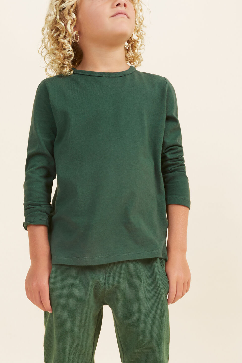 Core Basic Tee  Pine Green