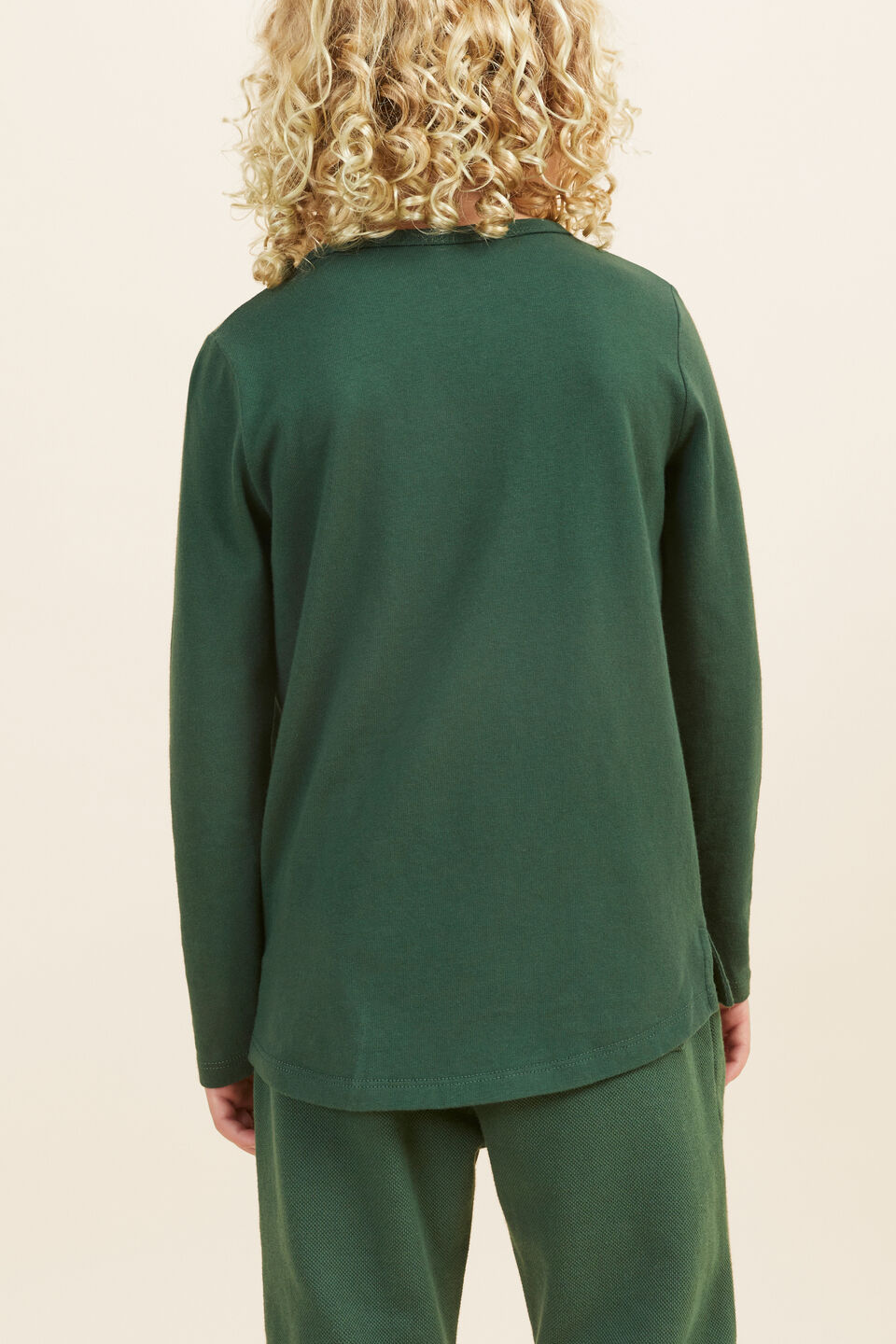 Core Basic Tee  Pine Green
