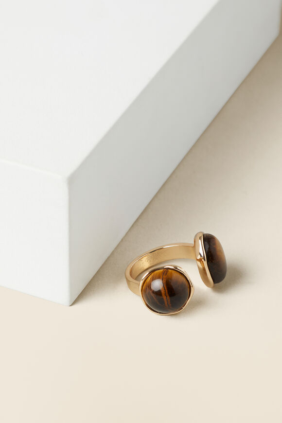Stone Ring  Gold  hi-res