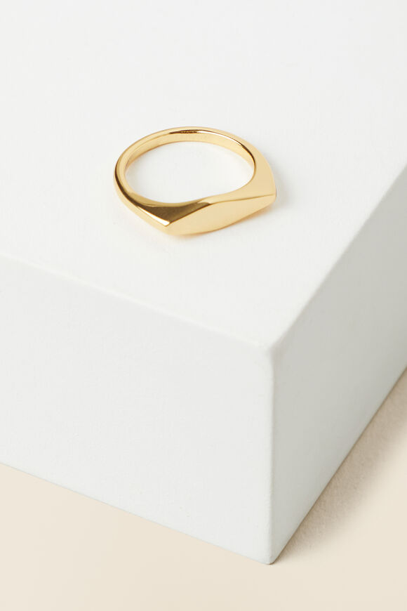 Fine Stacker Ring  Gold  hi-res