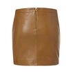 Collection Leather Wrap Skirt    hi-res